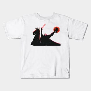 Headless horseman rider Kids T-Shirt